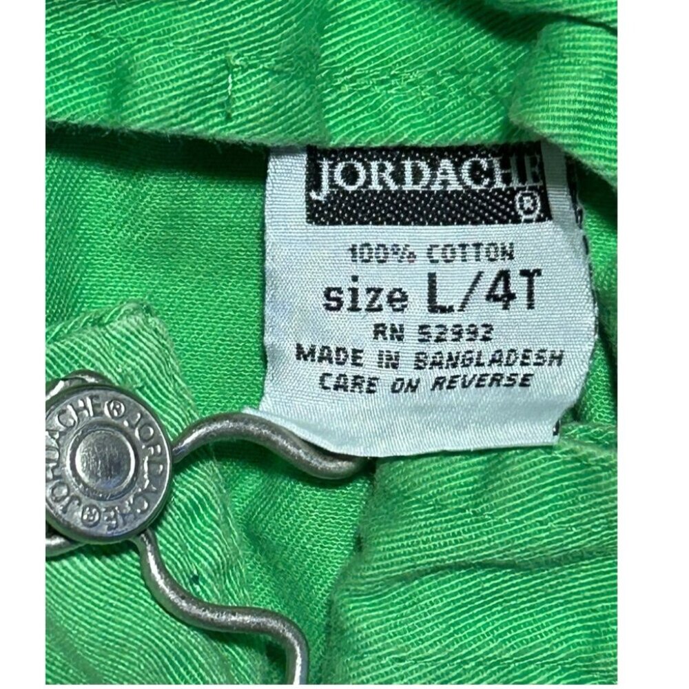 Jordache shortall short overalls  SIZE 4T VINTAGE 1980's - Picture 3 of 5